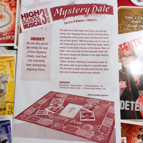 High School Musical 3 Mystery Date High School Musical 3 Mystery Date