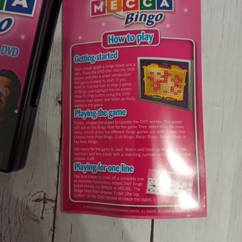 Gra Bingo MECCA DVD Gra Bingo MECCA DVD