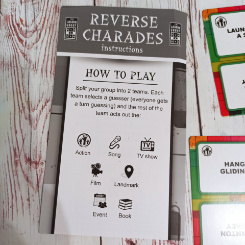 Gra Reverse Charades Gra Reverse Charades