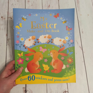 My Easter Make and Do Book z naklejkami i wypychankami