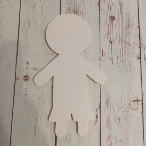 Papierowe postacie - zestaw 12 sztuk Papierowe postacie - zestaw 12 sztuk