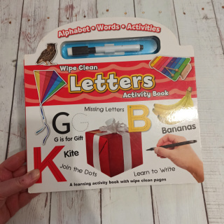 Wipe Clean Letters Activity book