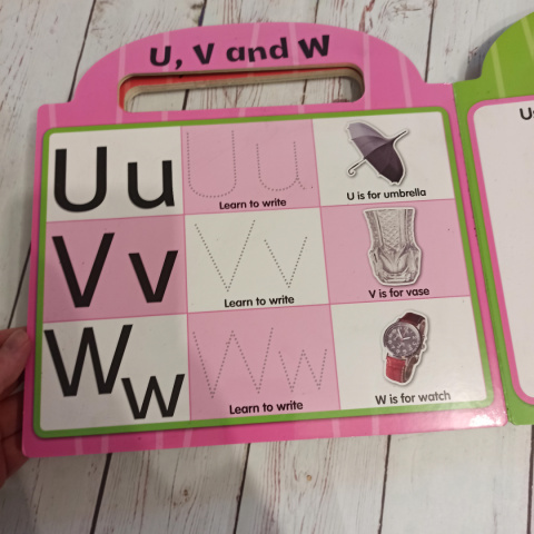 Wipe Clean Letters Activity book