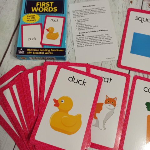 Flashcards First Words dla dzieci Flashcards First Words dla dzieci