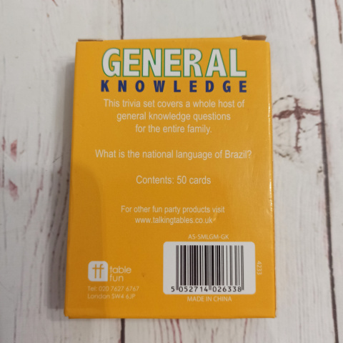 General Knowledge Trivia General Knowledge Trivia