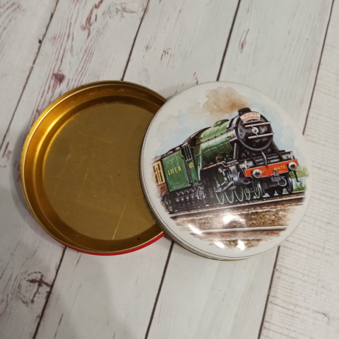 Puszka z Lokomotywą Flying Scotsman Puszka z Lokomotywą Flying Scotsman