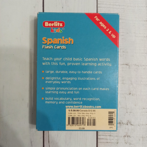 Spanish Flash Cards - hiszpańsko-angielskie Spanish Flash Cards - hiszpańsko-angielskie