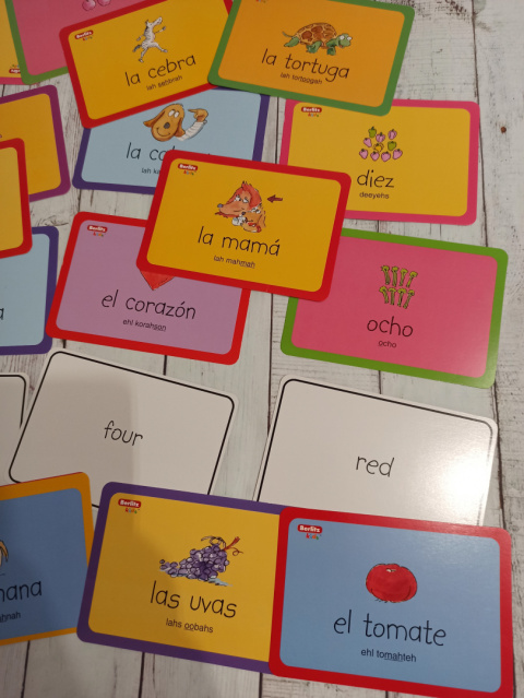 Spanish Flash Cards - hiszpańsko-angielskie Spanish Flash Cards - hiszpańsko-angielskie