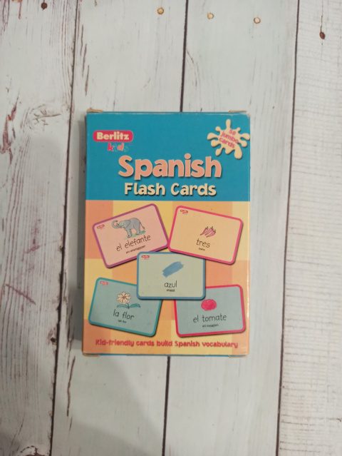 Spanish Flash Cards - hiszpańsko-angielskie Spanish Flash Cards - hiszpańsko-angielskie