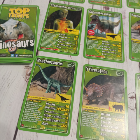 TOP TRUMPS - Dinosaurs