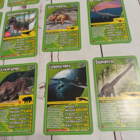 TOP TRUMPS - Dinosaurs