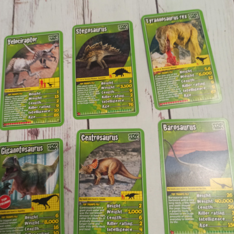 TOP TRUMPS - Dinosaurs