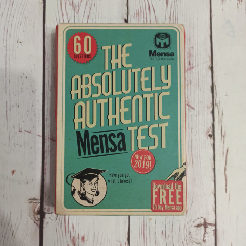 The Absolutely Authentic Mensa Test NOWA The Absolutely Authentic Mensa Test NOWA