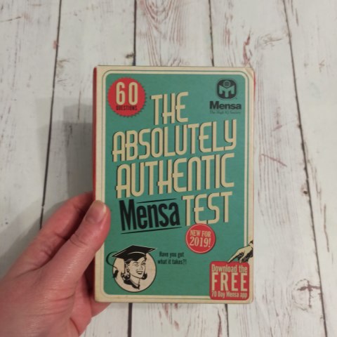 The Absolutely Authentic Mensa Test NOWA The Absolutely Authentic Mensa Test NOWA
