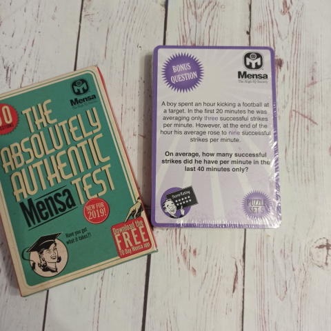 The Absolutely Authentic Mensa Test NOWA The Absolutely Authentic Mensa Test NOWA