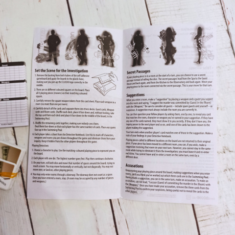 Cluedo Grab & Go - gra detektywistyczna Cluedo Grab & Go - gra detektywistyczna
