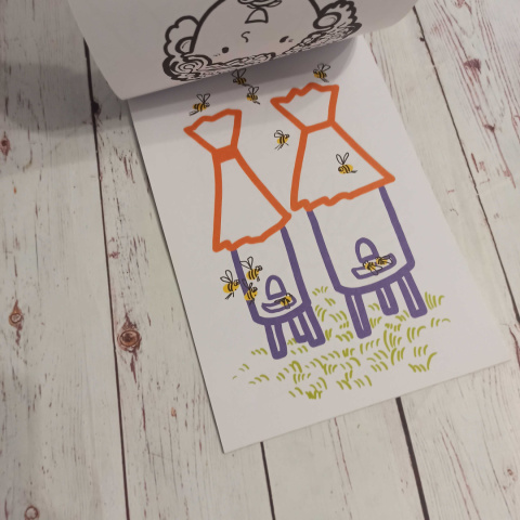 Colouring Book z kartami idealnymi do zalaminowania Colouring Book z kartami idealnymi do zalaminowania