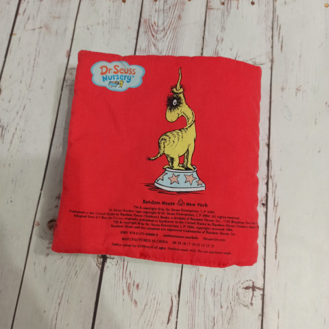 Dr. Seuss's Circus McGurkus 1,2,3! książeczka materiałowa sensoryczna Dr. Seuss's Circus McGurkus 1,2,3! książeczka materiałowa sensoryczna