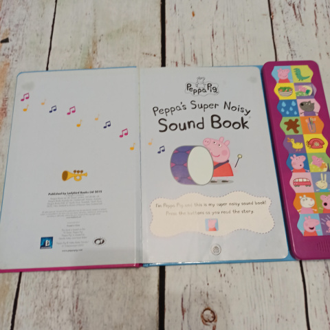 Peppa Pig sound book Peppa Pig sound book