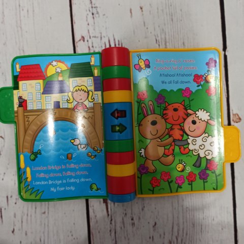 VTECH NURSERY RHYMES BOOK z dźwiękiem