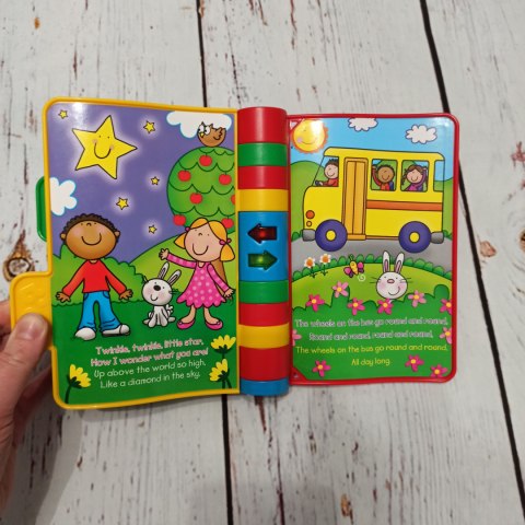 VTECH NURSERY RHYMES BOOK z dźwiękiem