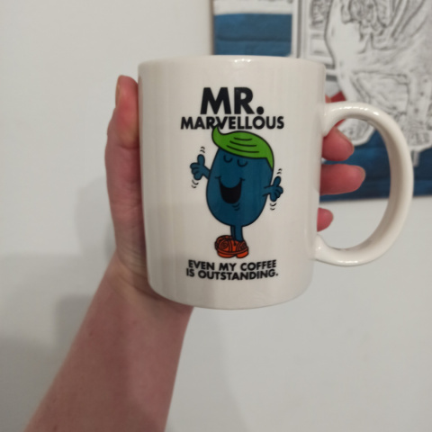 Mr. MARVELLOUS - Kubek ceramiczny Mr. Men Mr. MARVELLOUS - Kubek ceramiczny Mr. Men