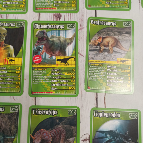 TOP TRUMPS - Dinosaurs