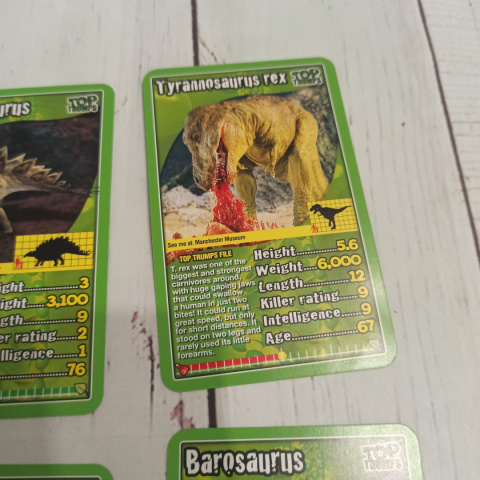 TOP TRUMPS - Dinosaurs