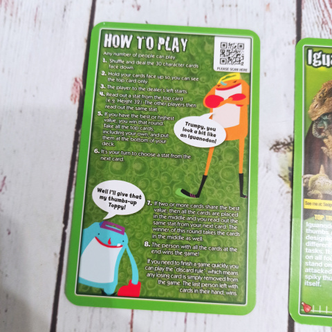 TOP TRUMPS - Dinosaurs