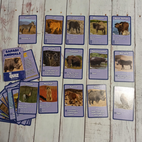 TOP TRUMPS - Safari Animals Quiz