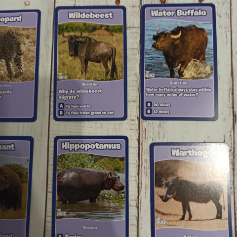 TOP TRUMPS - Safari Animals Quiz