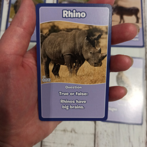 TOP TRUMPS - Safari Animals Quiz