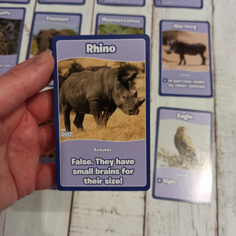 TOP TRUMPS - Safari Animals Quiz