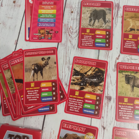 TOP TRUMPS - Safari Animals TOP TRUMPS - Safari Animals