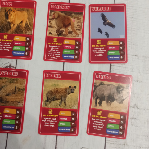 TOP TRUMPS - Safari Animals TOP TRUMPS - Safari Animals
