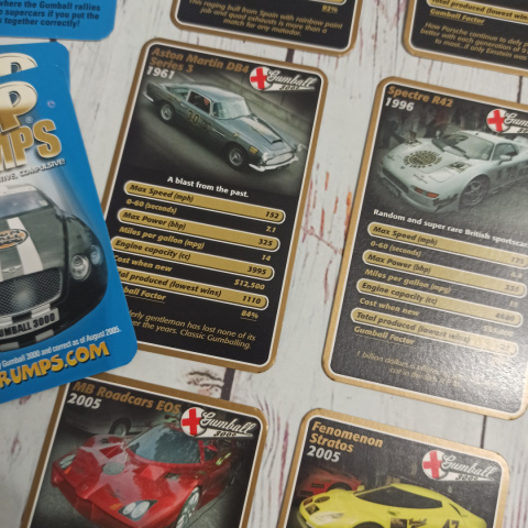 TOP TRUMPS Supercars 2