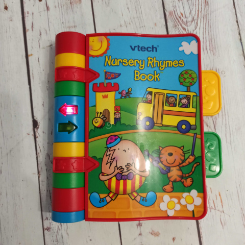 VTECH NURSERY RHYMES BOOK z dźwiękiem