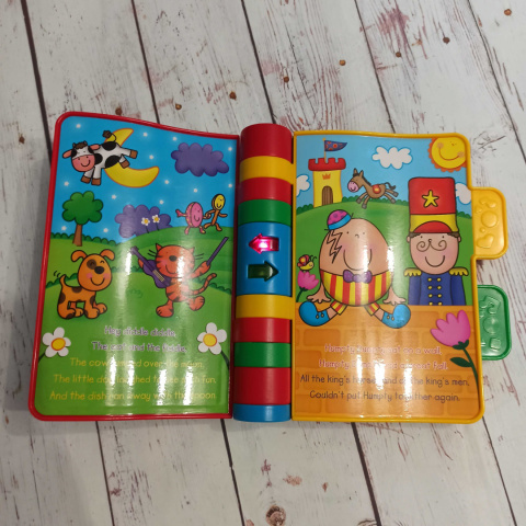 VTECH NURSERY RHYMES BOOK z dźwiękiem