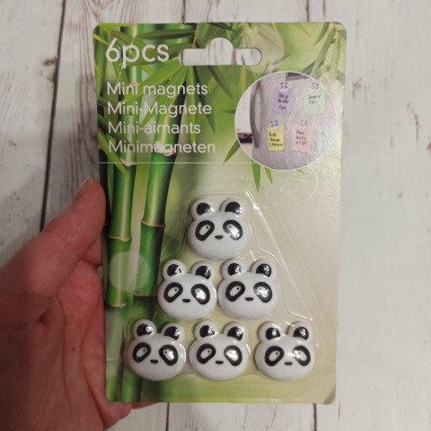 Zestaw magnesów PANDA Zestaw magnesów PANDA