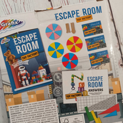 ESCAPE ROOM TOY FACTORY - nowy