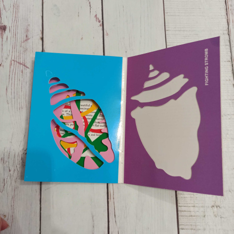 Fun with SHELLS stencils Fun with SHELLS stencils