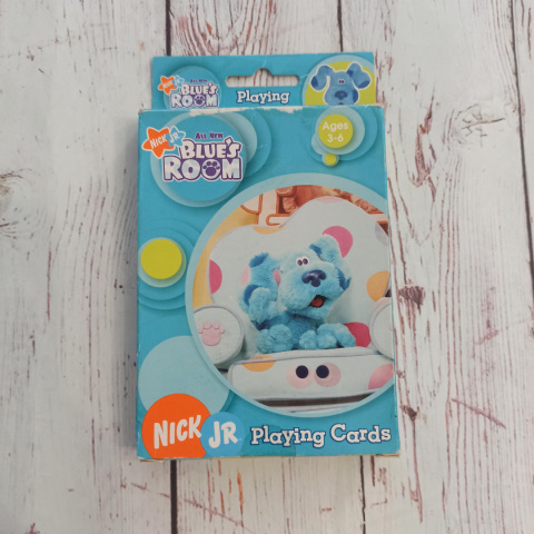 Karty do gry dla dzieci BLUE'S ROOM
