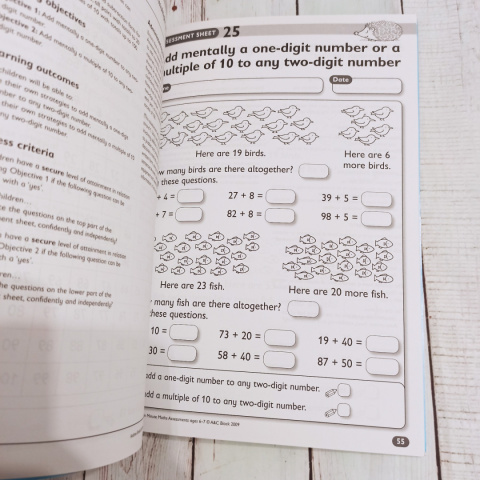 Maths Assessments for ages 6-7 z płytą CD Maths Assessments for ages 6-7 z płytą CD