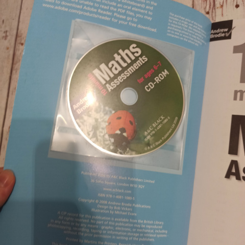 Maths Assessments for ages 6-7 z płytą CD Maths Assessments for ages 6-7 z płytą CD