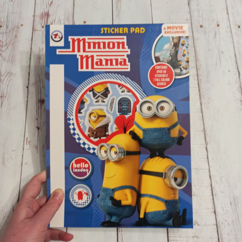 Minionania Sticker Pad + plakaty