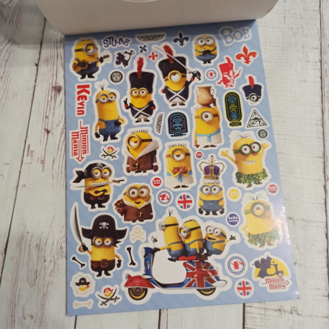 Minionania Sticker Pad + plakaty