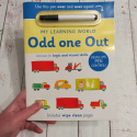 Odd One Out - suchościeralna książeczka dla dzieci