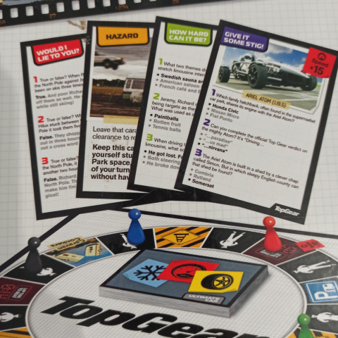 Top Gear The Ultimate Car Challenge Board Game