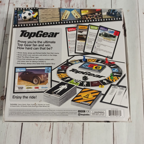 Top Gear The Ultimate Car Challenge Board Game