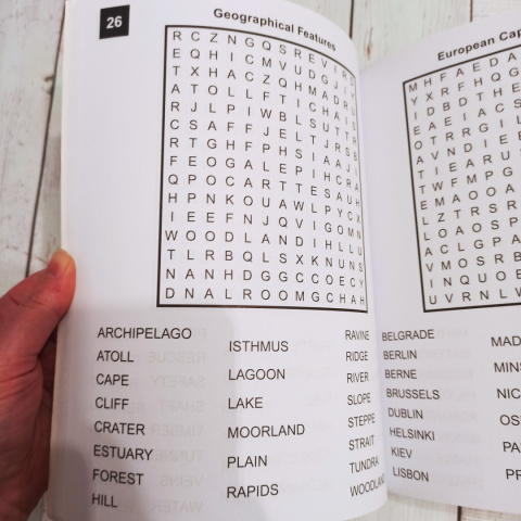 Wordsearch Large Print